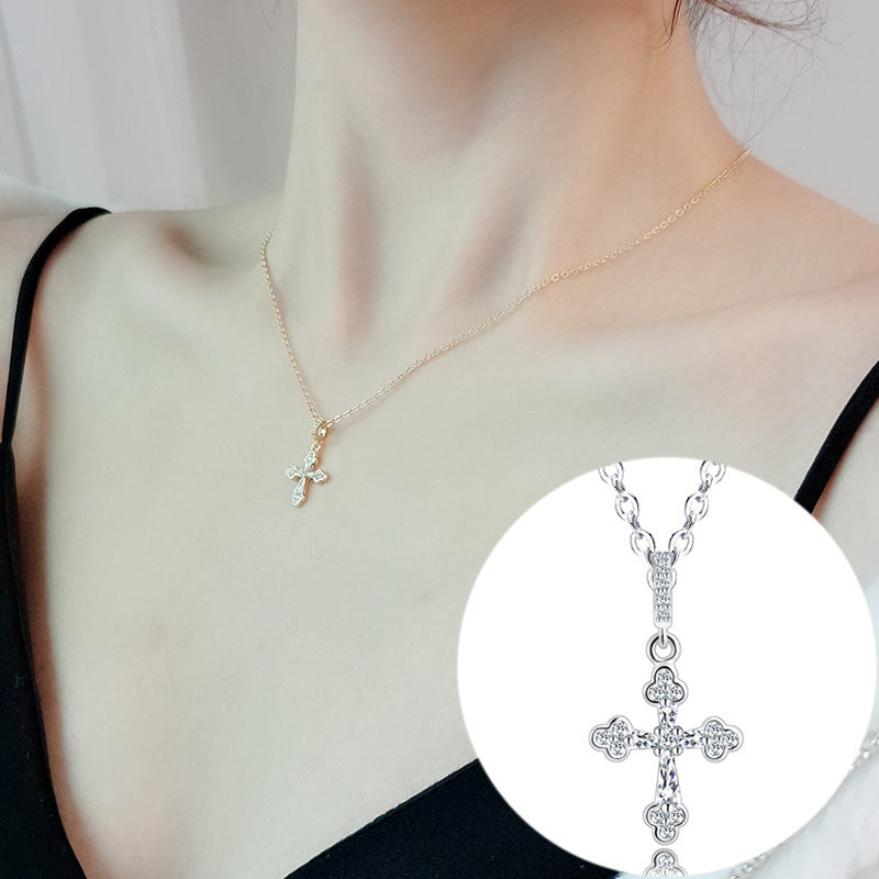 Miracles Cross 14K Plated Necklace - Jera Paris Jewelry
