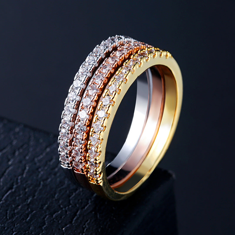 Elise Classic Platinum Style Ring - Jera Paris Jewelry