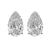 Mia Platinum Style 0.4ct. Earrings - Jera Paris Jewelry