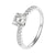 Sia Brilliant Solitaire Platinum Ring - Jera Paris Jewelry