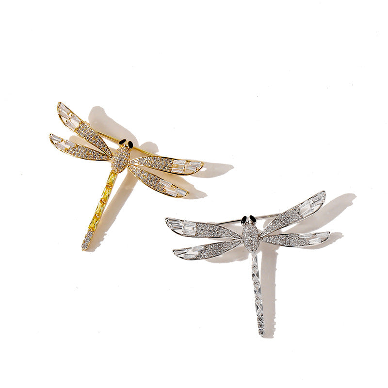 Dragonfly18K Plated Brooch - Jera Paris Jewelry