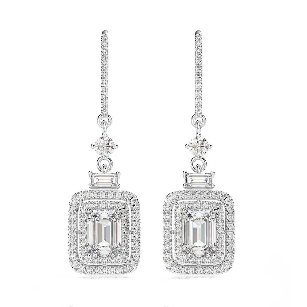 Alessia Emerald Drop Earrings - Jera Paris Jewelry