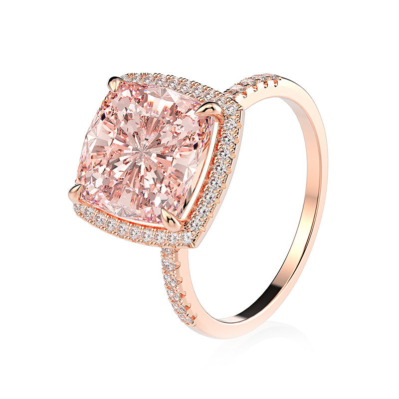 Morganite Style 10ct Ring - Jera Paris Jewelry