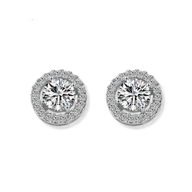 Audrey Classic Silver Stud Earrings - Jera Paris Jewelry