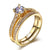 Joelle 18K Gold Plated Rings Set - Jera Paris Jewelry