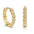 Oliver Gold Plated Hoops Earrings - Jera Paris Jewelry