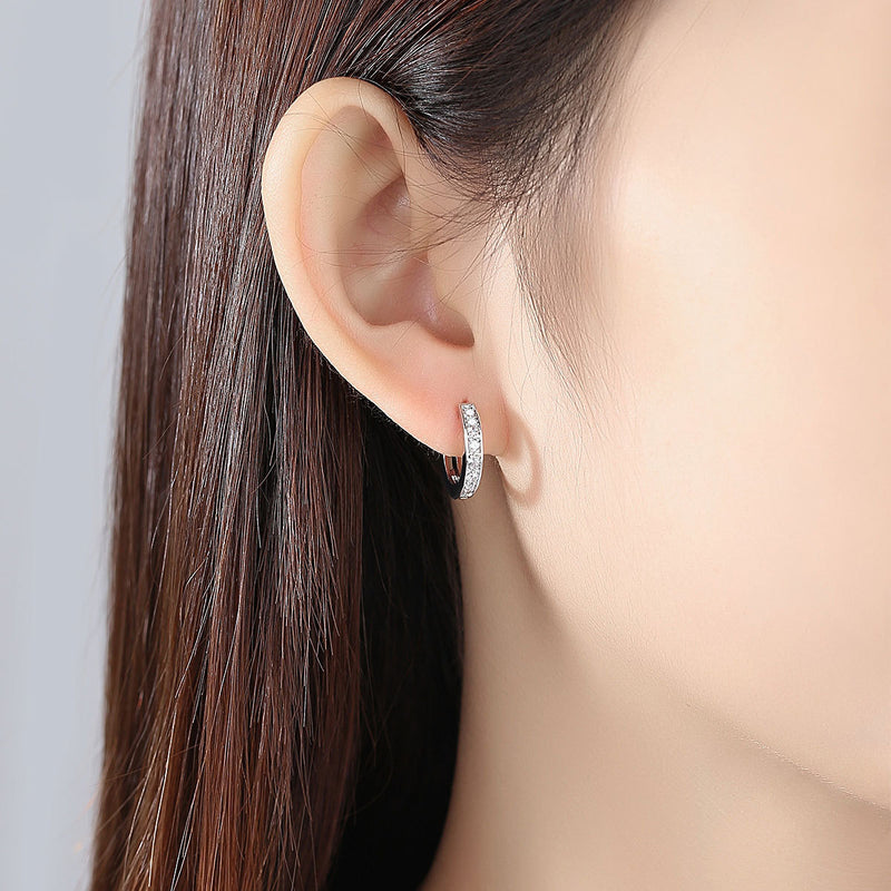 Faye Platinum Design Earrings - Jera Paris Jewelry